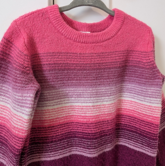 Gap Girls Pink and Purple Sweater - Picture 2 of 3